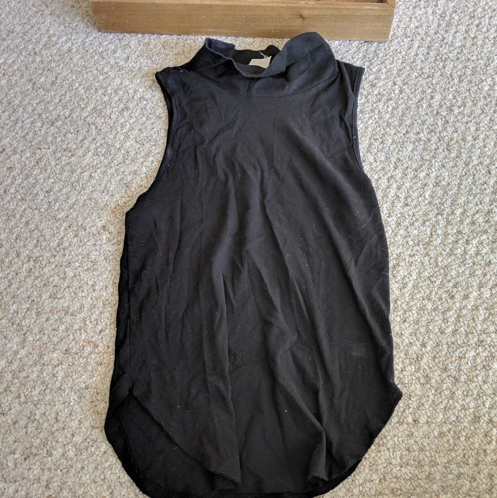 Free People Sleeveless Turtleneck
